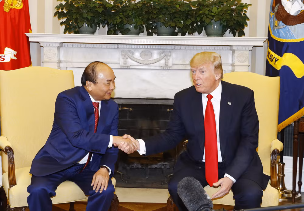  Premier Xuan Phuc: Vietnam atesora Asociación Integral con EE.UU. ảnh 1