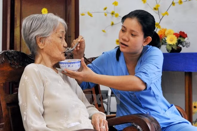 Realizan en Vietnam chequeo médico gratuito en ocasión del Día de Inválidos de Guerra ảnh 1
