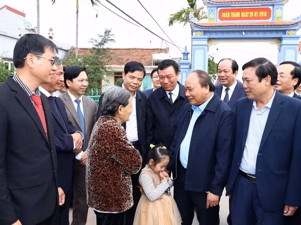 Premier vietnamita estimula producción agrícola en Nam Dinh ảnh 1
