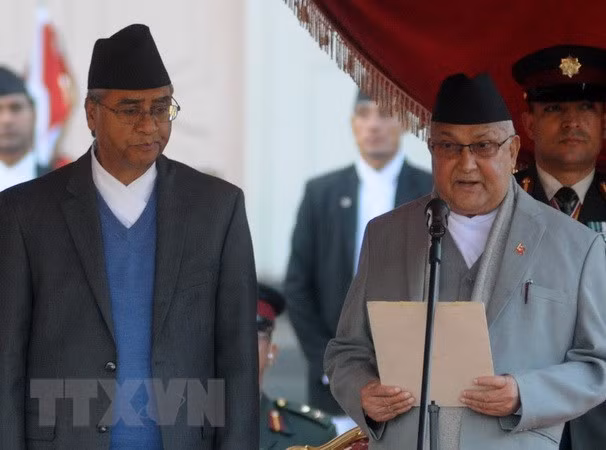 Partido Comunista de Vietnam felicita a nuevo primer ministro de Nepal ảnh 1
