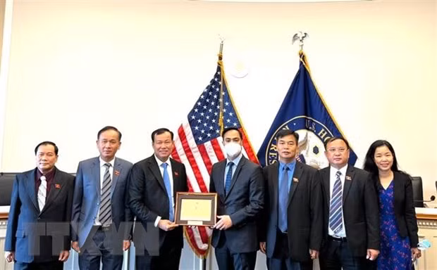 Asamblea Nacional de Vietnam y Congreso de EE.UU. estrechan relaciones ảnh 1