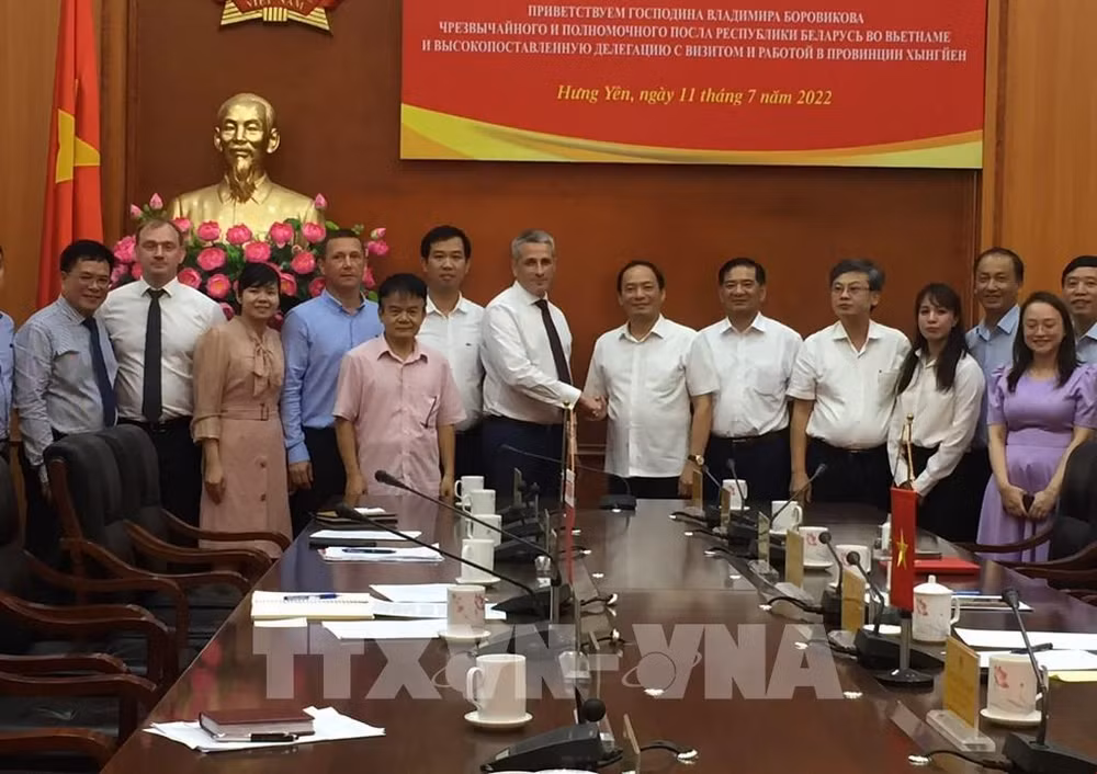 Provincia norvietnamita y Belarús promoverán cooperación ảnh 1