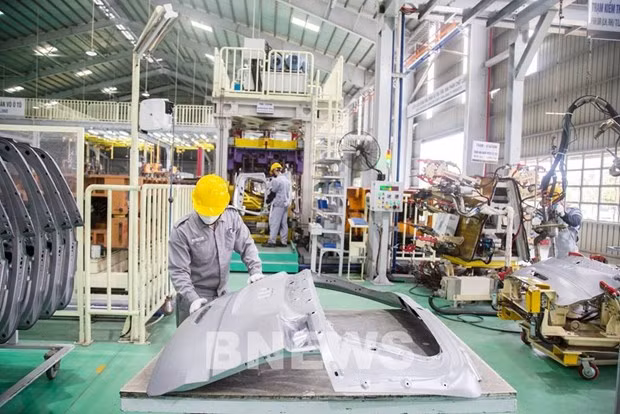 Empresa vietnamita exporta fundas de asientos de automóviles a Corea del Sur ảnh 1