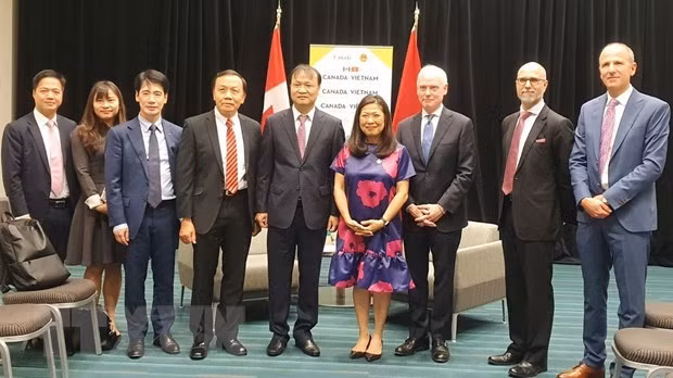 Efectúan primera reunión del Comité Económico Conjunto Vietnam-Canadá ảnh 2