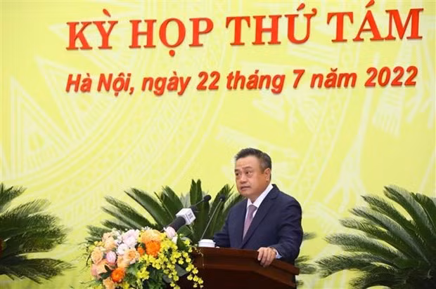 Tran Sy Thanh elegido presidente del Comité Popular de Hanoi ảnh 1