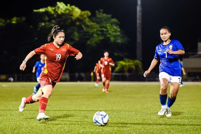 Vietnam venció a Camboya en el Campeonato Femenino AFF ảnh 2