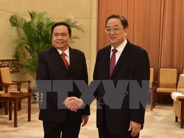 Fortalecen nexos entre organizaciones de masas de Vietnam y China ảnh 1