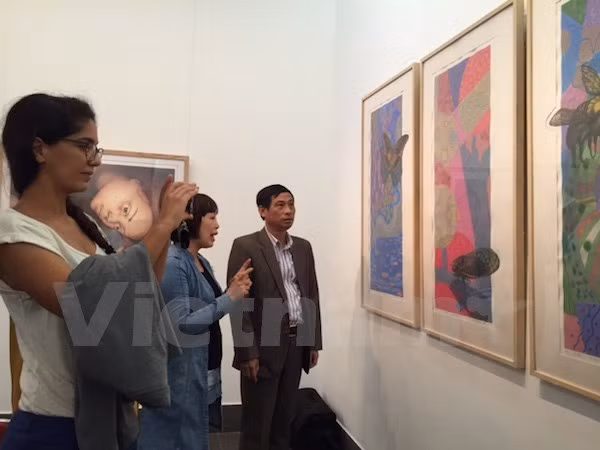Artista tailandés gana concurso de Arte Gráfico de Asean- Vietnam 2016 ảnh 1