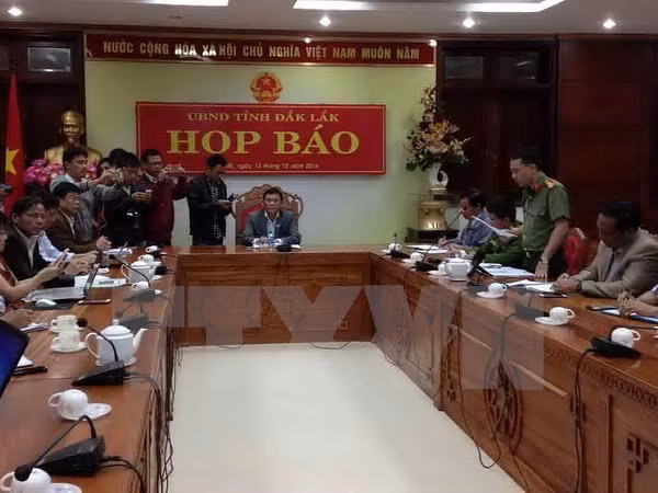 Ningún signo de terrorismo en la explosión en provincia vietnamita de Dak Lak ảnh 1
