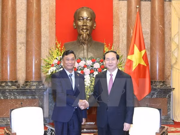 Vietnam considera importantes nexos con Myanmar, afirma presidente Tran Dai Quang ảnh 1