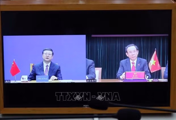 Ciudad Ho Chi Minh y Shanghái (China) buscan una mayor cooperación ảnh 1