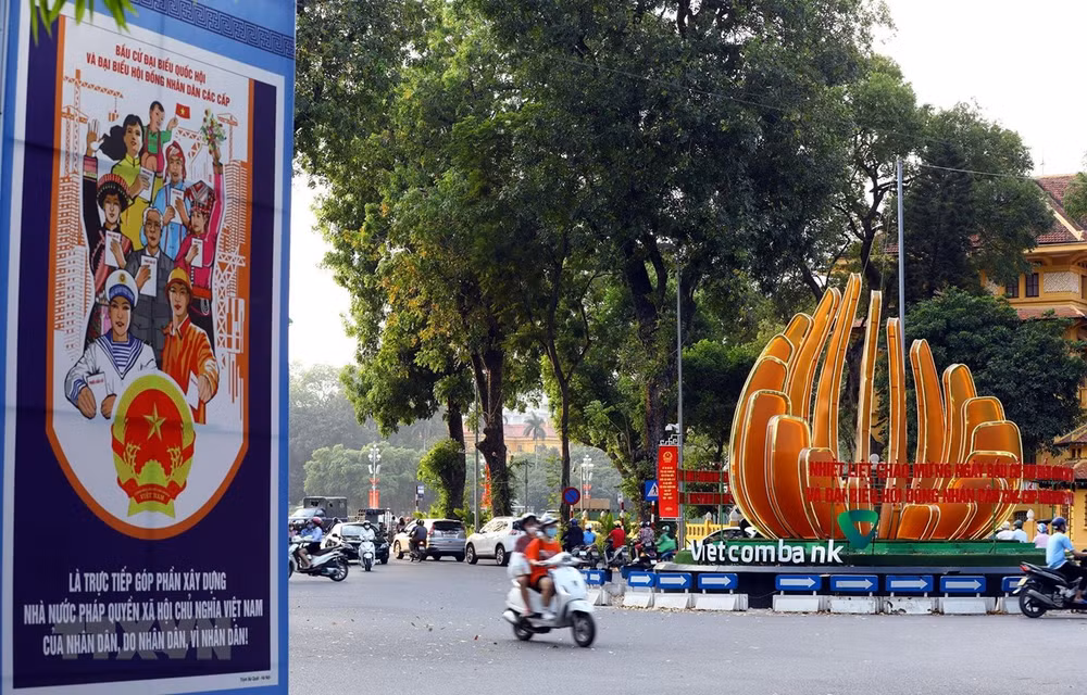 Campaña electoral en Vietnam cerró de acuerdo con la ley y de manera flexible y segura ảnh 1