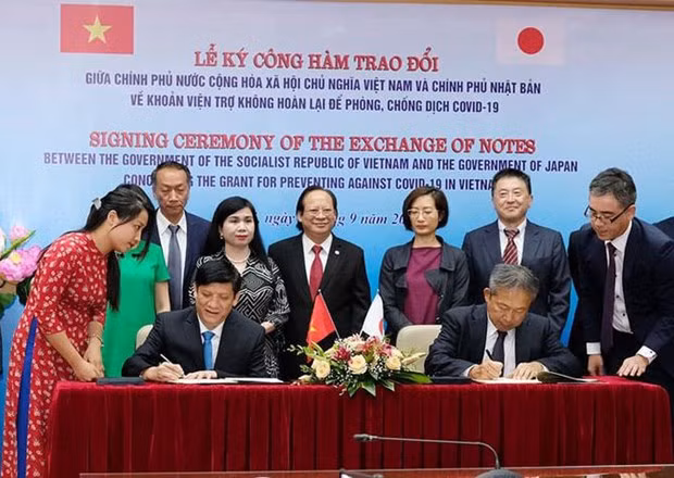 Japón proporciona ayuda no reembolsable a Vietnam en medio de la pandemia de COVID-19 ảnh 1