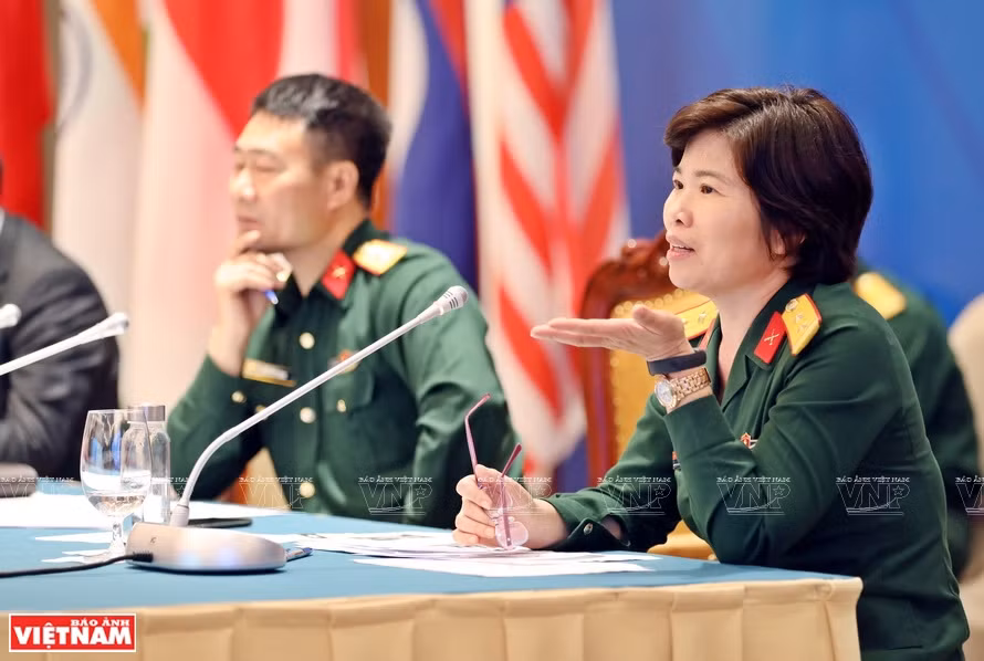 La destacada labor de una oficial vietnamita en la República Centroafricana ảnh 2