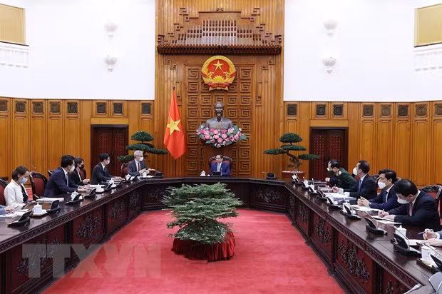 Primer ministro de Vietnam aspira a fortalecer cooperación con Francia en sector de salud ảnh 2