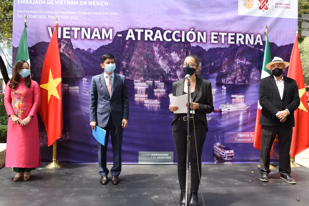 Inauguran en México exposición fotográfica “Vietnam: Atracción eterna” ảnh 3