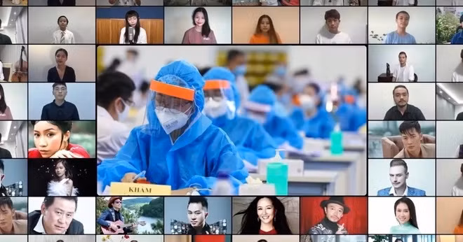 Programa artístico promueve unidad nacional de Vietnam para combatir el COVID-19 ảnh 3