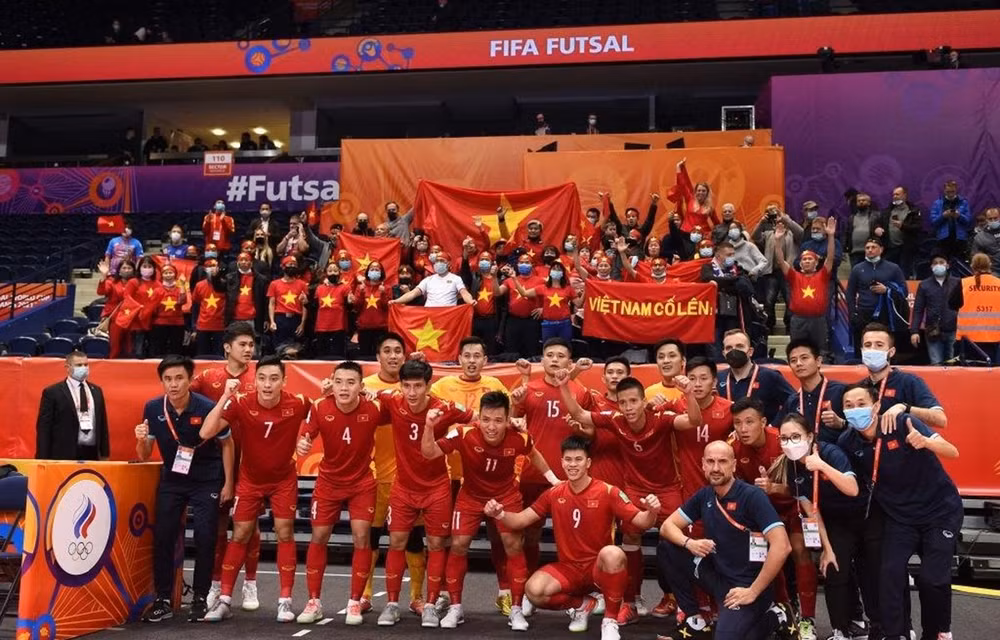 Fútbol sala de Vietnam se sitúa en el top 6 de Asia ảnh 1