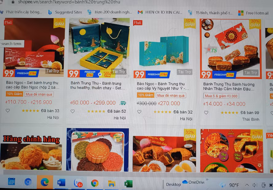 Emotivas ventas en línea de pasteles de luna vietnamitas en medio del COVID-19 ảnh 1