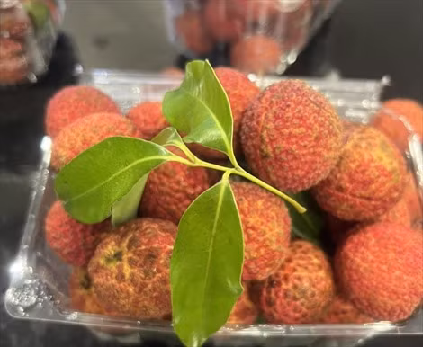 Lichi vietnamita sin semillas se vende en el Reino Unido ảnh 1
