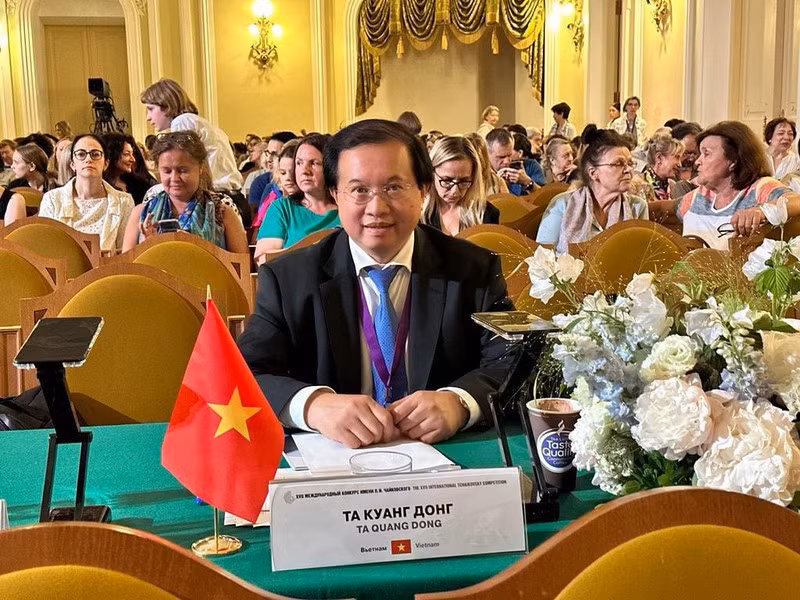 Primer vietnamita invitado a ser juez de piano en prestigioso concurso internacional Tchaikovsky ảnh 1