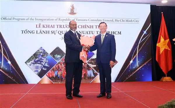 Vanuatu abre Consulado General en Ciudad Ho Chi Minh ảnh 1