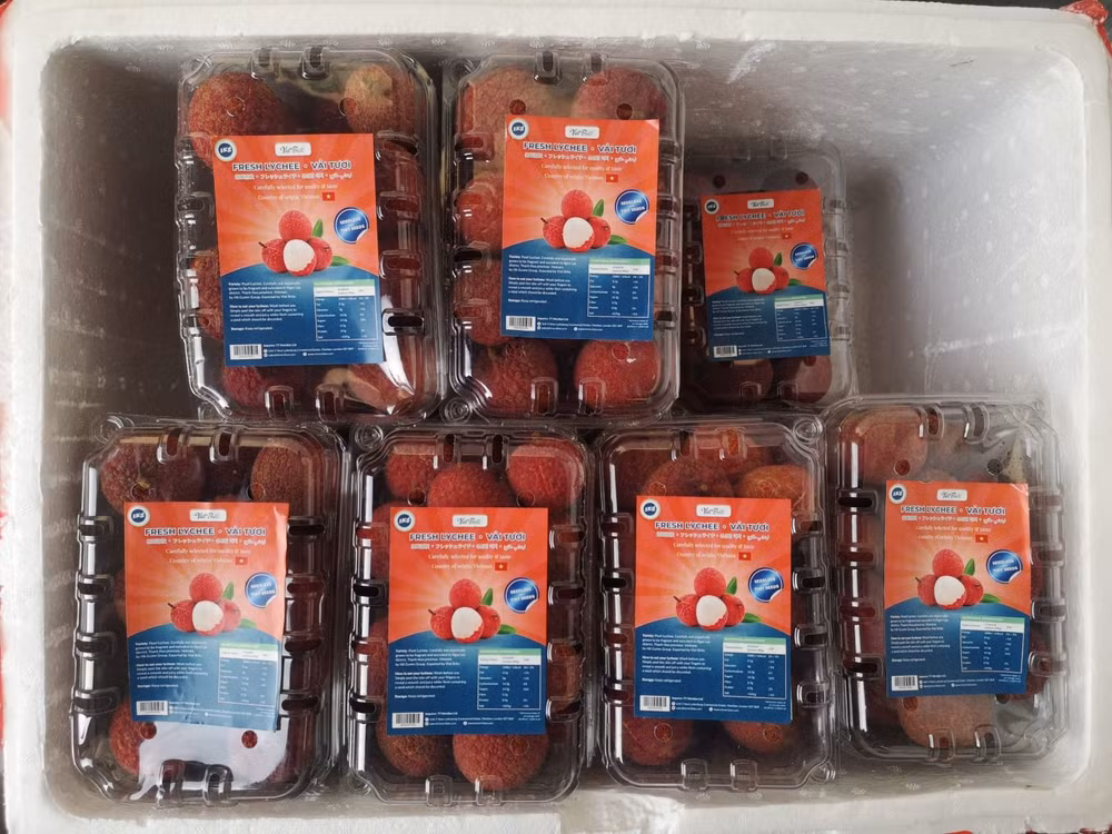 Lichi vietnamita sin semillas se vende en el Reino Unido ảnh 2