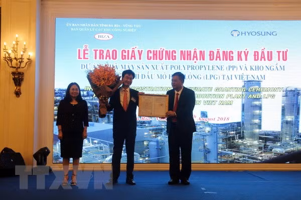 Grupo surcoreano financia proyecto millonario en provincia vietnamita ảnh 1