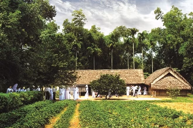Preservan sitio dedicado a Presidente Ho Chi Minh en su pueblo natal ảnh 1