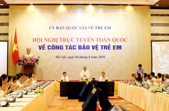 Protección infantil debe ser prioridad estratégica de Vietnam, sostiene Premier ảnh 1
