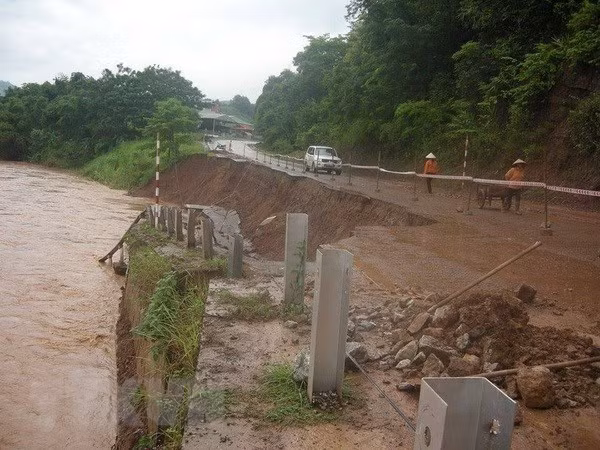 Reportan al menos seis muertos en Vietnam por el tifón Bebinca ảnh 1