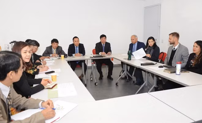 Vietnam y México intercambian experiencias en administración pública ảnh 1