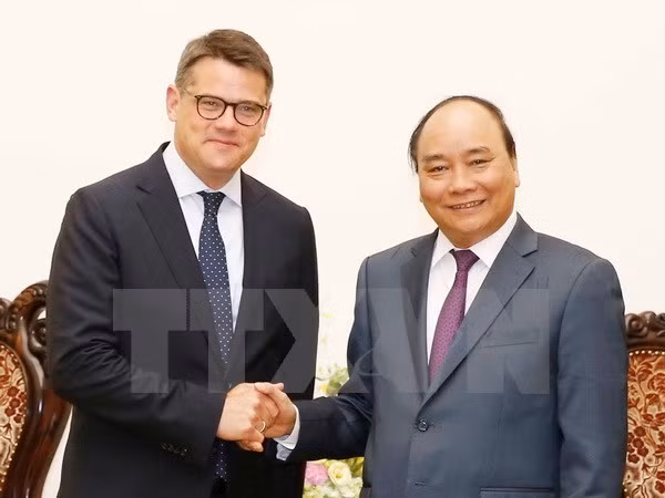 Destaca premier vietnamita importancia de cooperación con estado alemán ảnh 1