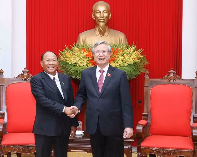 Vietnam prioriza desarrollo de amistad y cooperación con Camboya ảnh 1