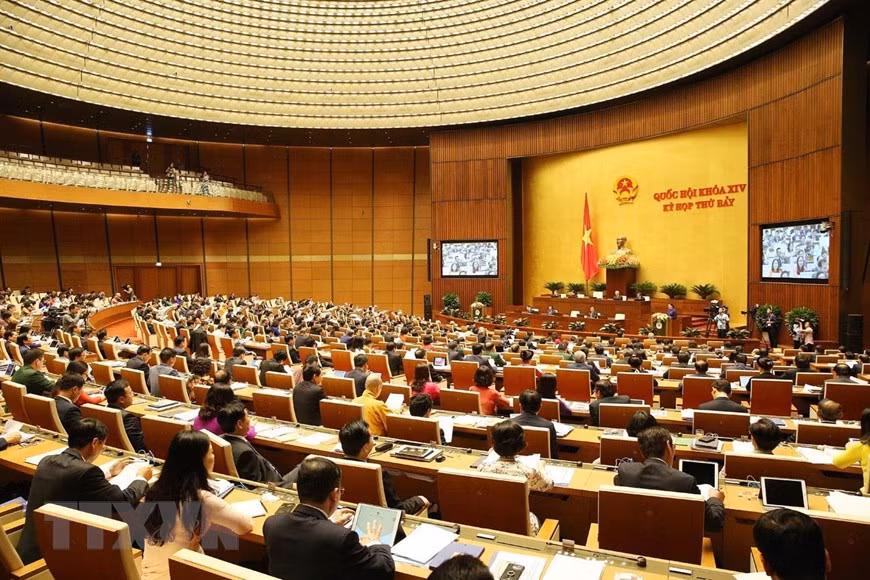 Concluye Parlamento de Vietnam primera jornada del séptimo período de sesiones ảnh 1