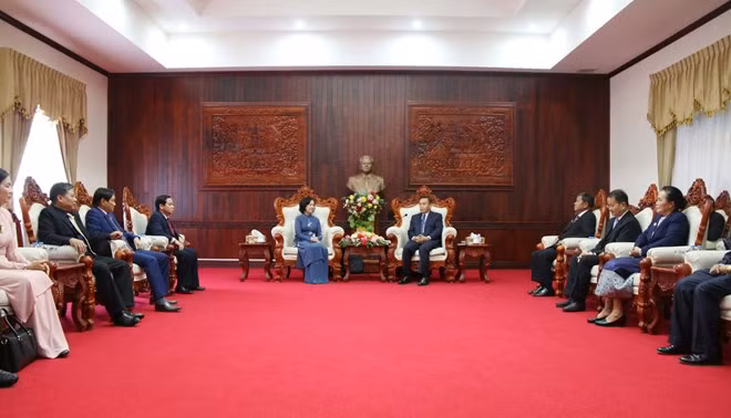 Comparten Vietnam y Laos experiencias en movilización de masas ảnh 1