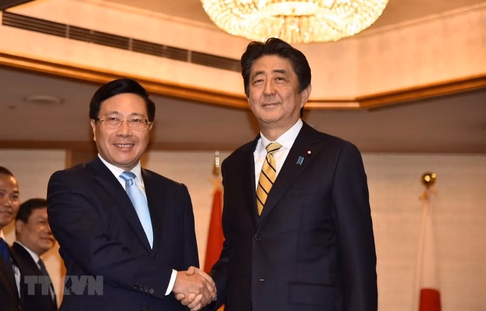 Vicepremier de Vietnam se reúne con Shinzo Abe al margen de conferencia en Japón ảnh 1