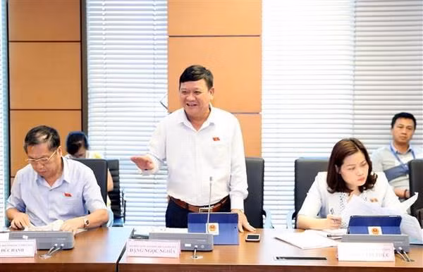 Parlamento de Vietnam examina asignación de presupuesto para proyectos de inversión pública ảnh 1