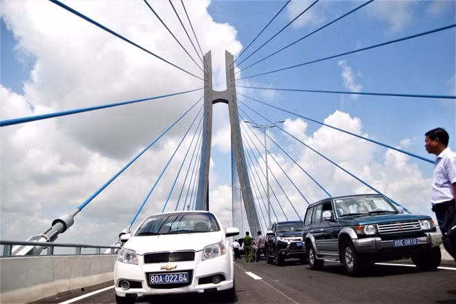 Inaugura en Vietnam puente Vam Cong en el Delta del Mekong ảnh 1
