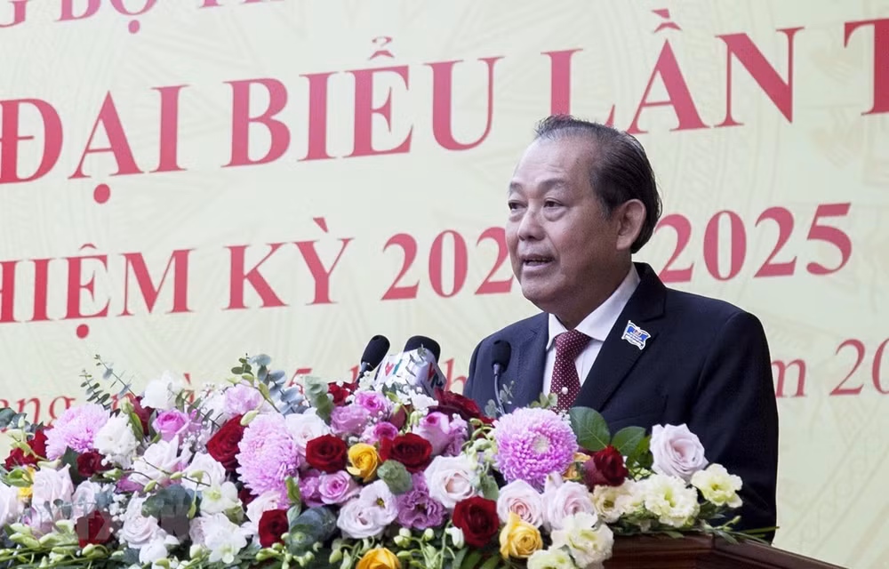 Inauguran XI Asamblea del Comité partidista de provincia survietnamita de Kien Giang ảnh 1
