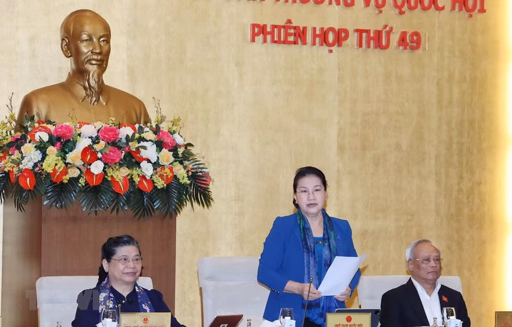 Clausura la 49 reunión el Comité Permanente de la Asamblea Nacional de Vietnam ảnh 1