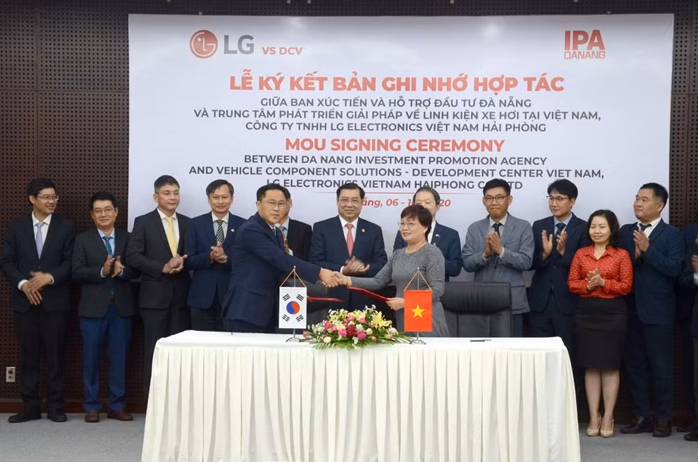 Ciudad de Da Nang coopera con Grupo LG en investigación y desarrollo electrónico ảnh 1