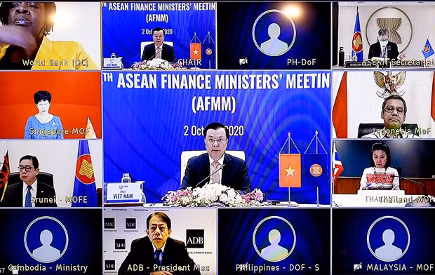 Sesiona XXIV Reunión de Ministros de Finanzas de la ASEAN ảnh 1