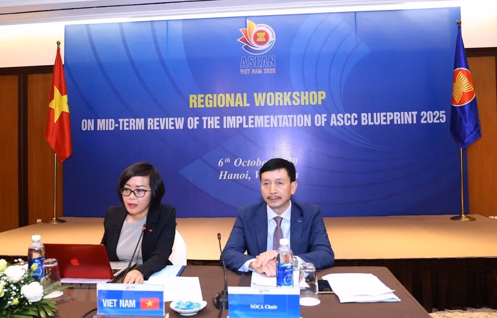 Efectúa Vietnam revisión intermedia de despliegue del Plan Integral de la Comunidad Sociocultural de ASEAN ảnh 1