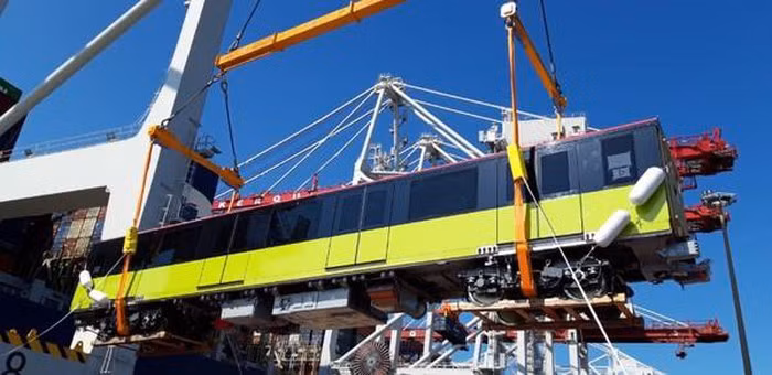 Llegará a Ciudad Ho Chi Minh primer tren de línea del metro en octubre próximo ảnh 1