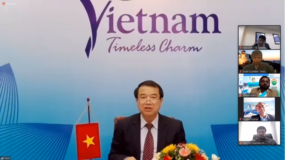 Vietnam e India intensifican cooperación en turismo en período post-COVID-19 ảnh 1