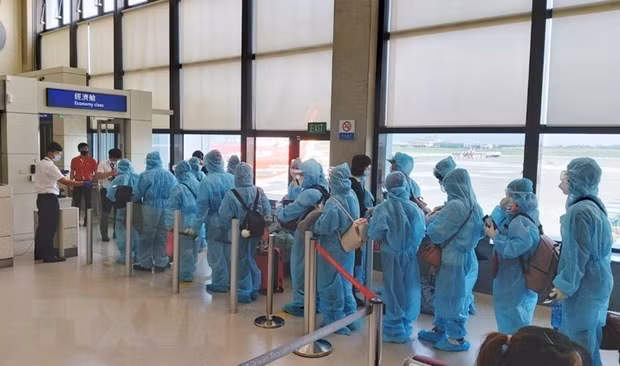 Repatrían a 350 ciudadanos vietnamitas desde Estados Unidos y Japón ảnh 1