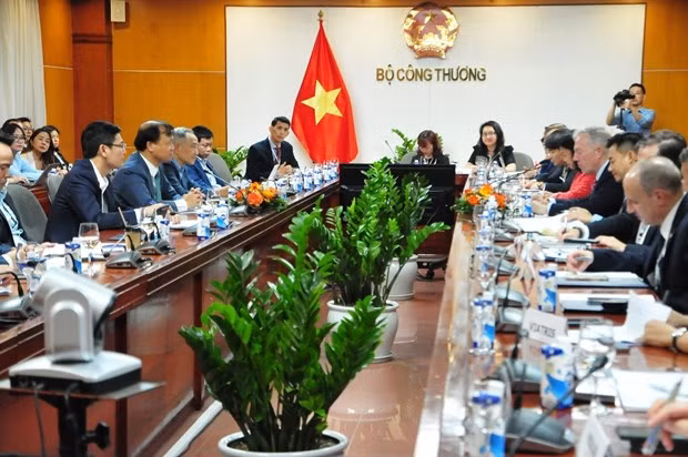 Nuevos pasos de avance en relaciones comerciales bilaterales Vietnam y EE.UU. ảnh 1