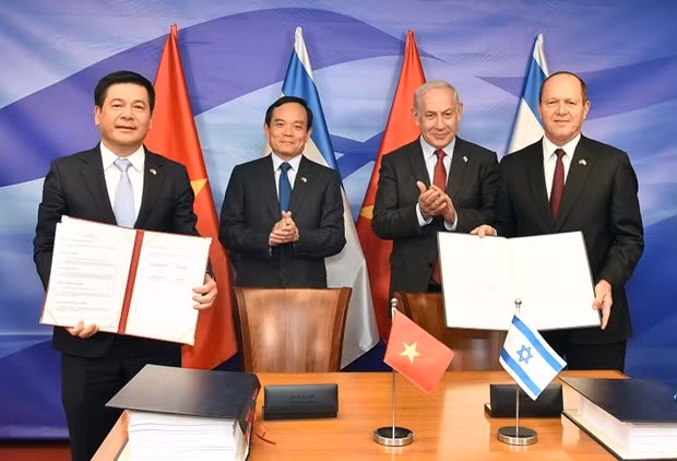 Vietnam e Israel multiplican sus oportunidades económicas con firma de TLC ảnh 1