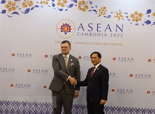 Vietnam felicita a Ucrania por unirse al Tratado de Amistad y Cooperación en el Sudeste Asiático ảnh 1 Vietnam felicita a Ucrania por unirse al Tratado de Amistad y Cooperación en el Sudeste Asiático ảnh 1
